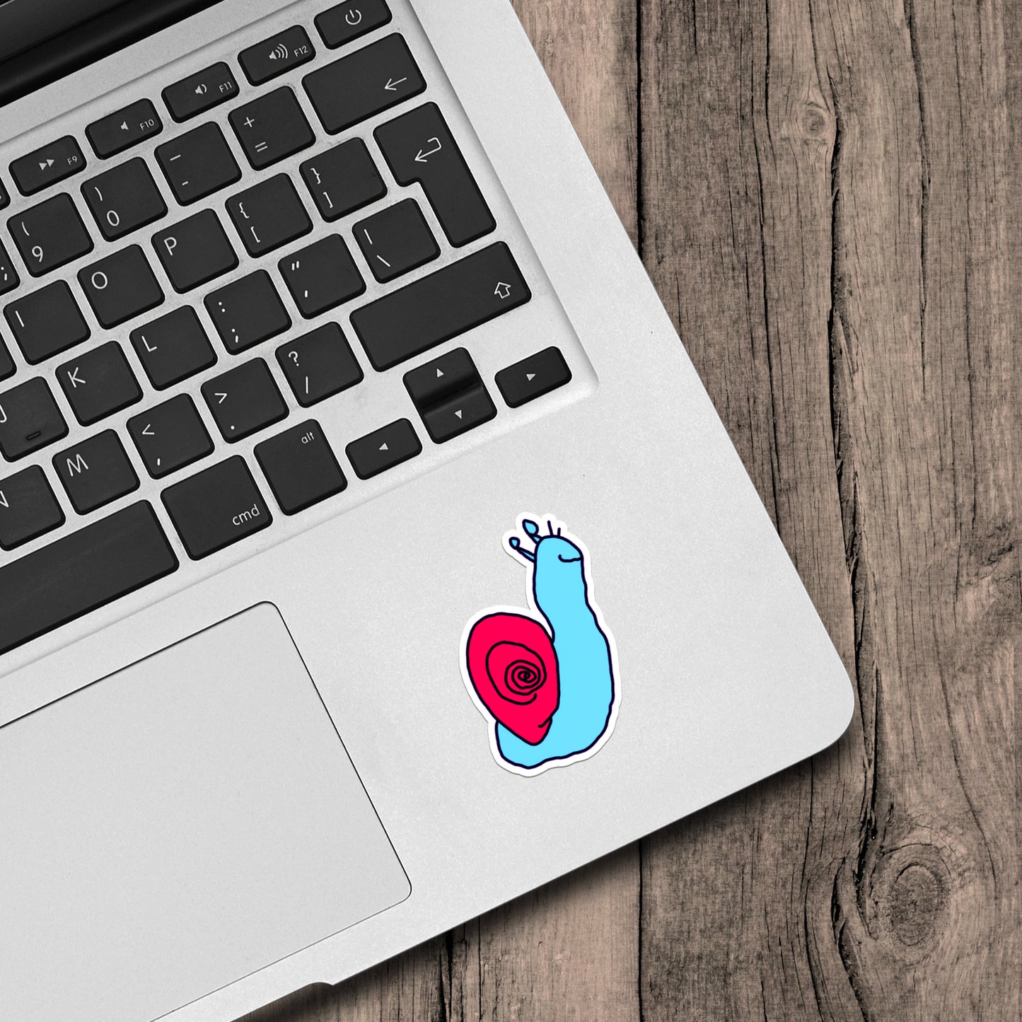 Snail Kid Drawing Vinyl Sticker