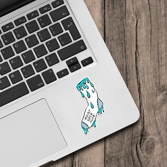 Moist Sock Club Vinyl Sticker