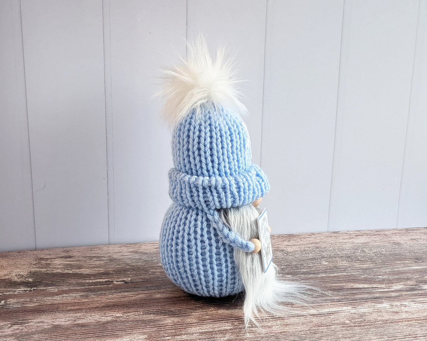 Let It Snow Gnome: Frosty Winter Tiered Tray Decor