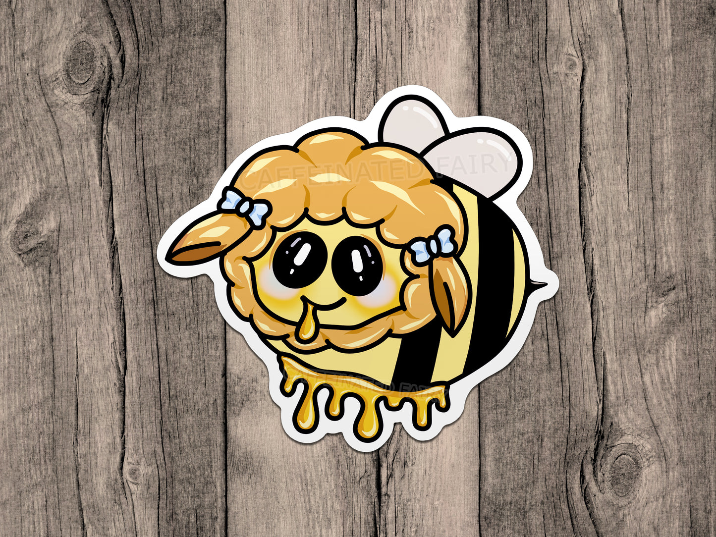 LambieBee Honey Bee Vinyl Sticker