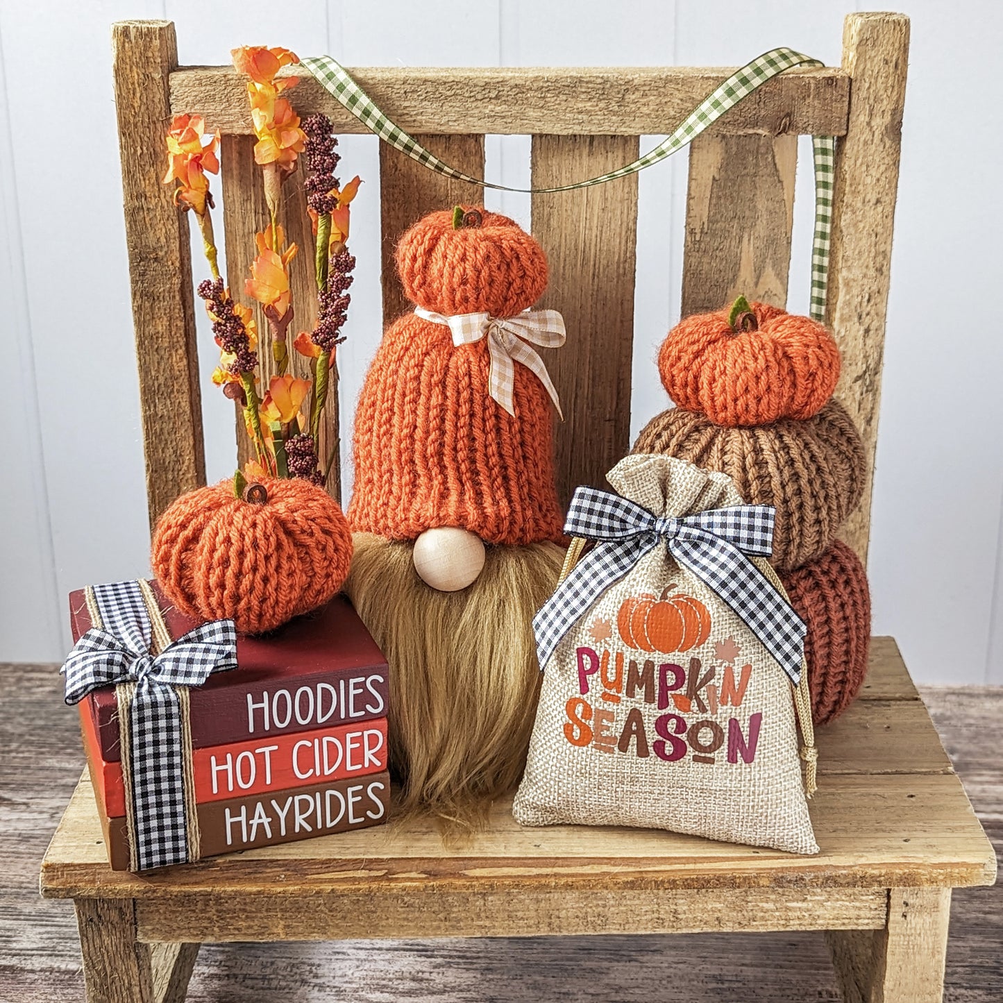 Fall Pumpkin Gnome