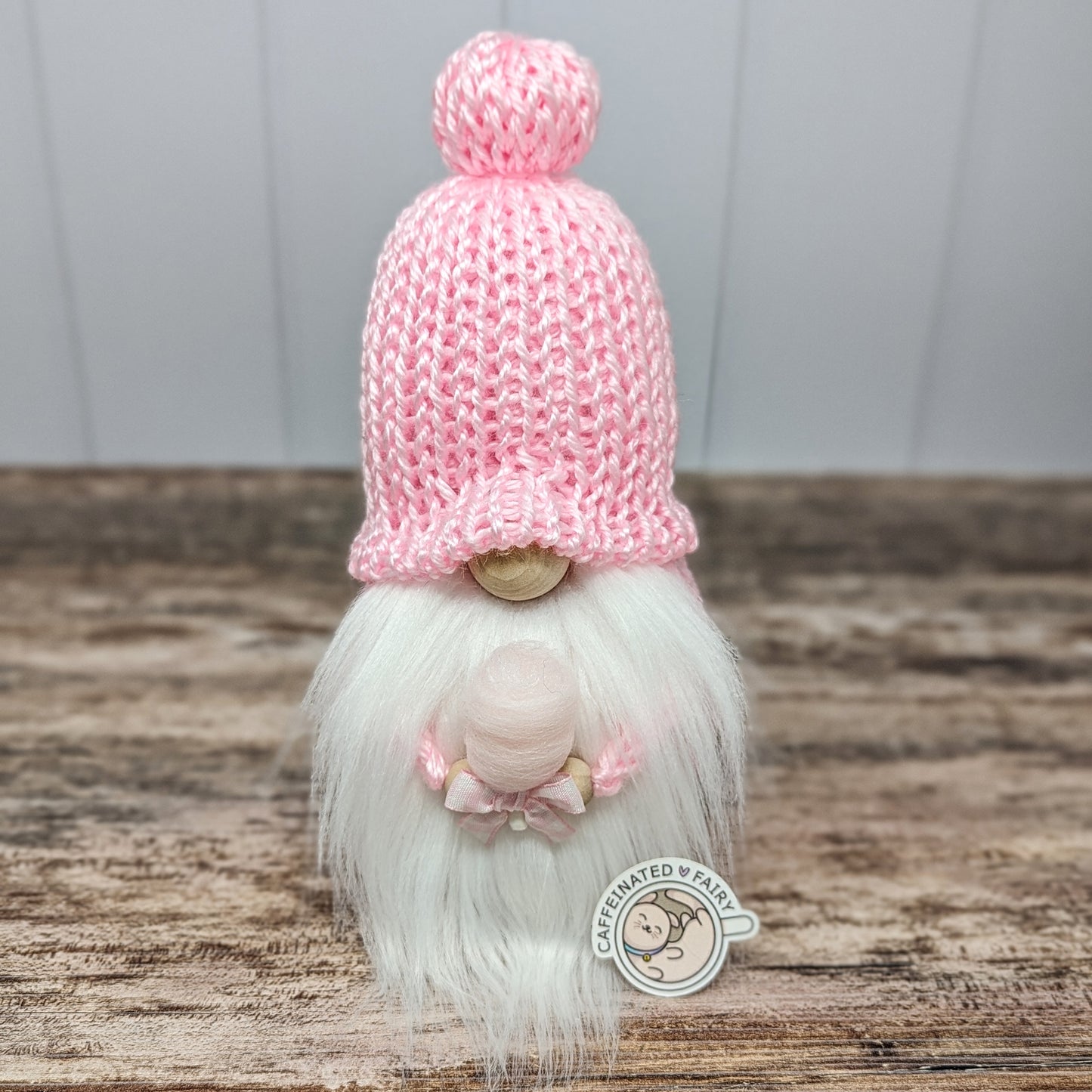 Pink Cotton Candy Gnome