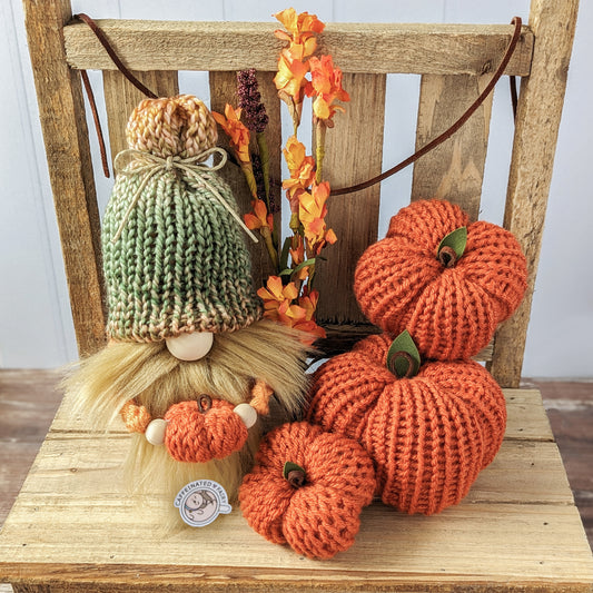 Knit Pumpkins