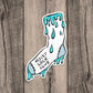 Moist Sock Club Vinyl Sticker