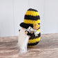 Spring Bee Gnome: Bee Tiered Tray Decor