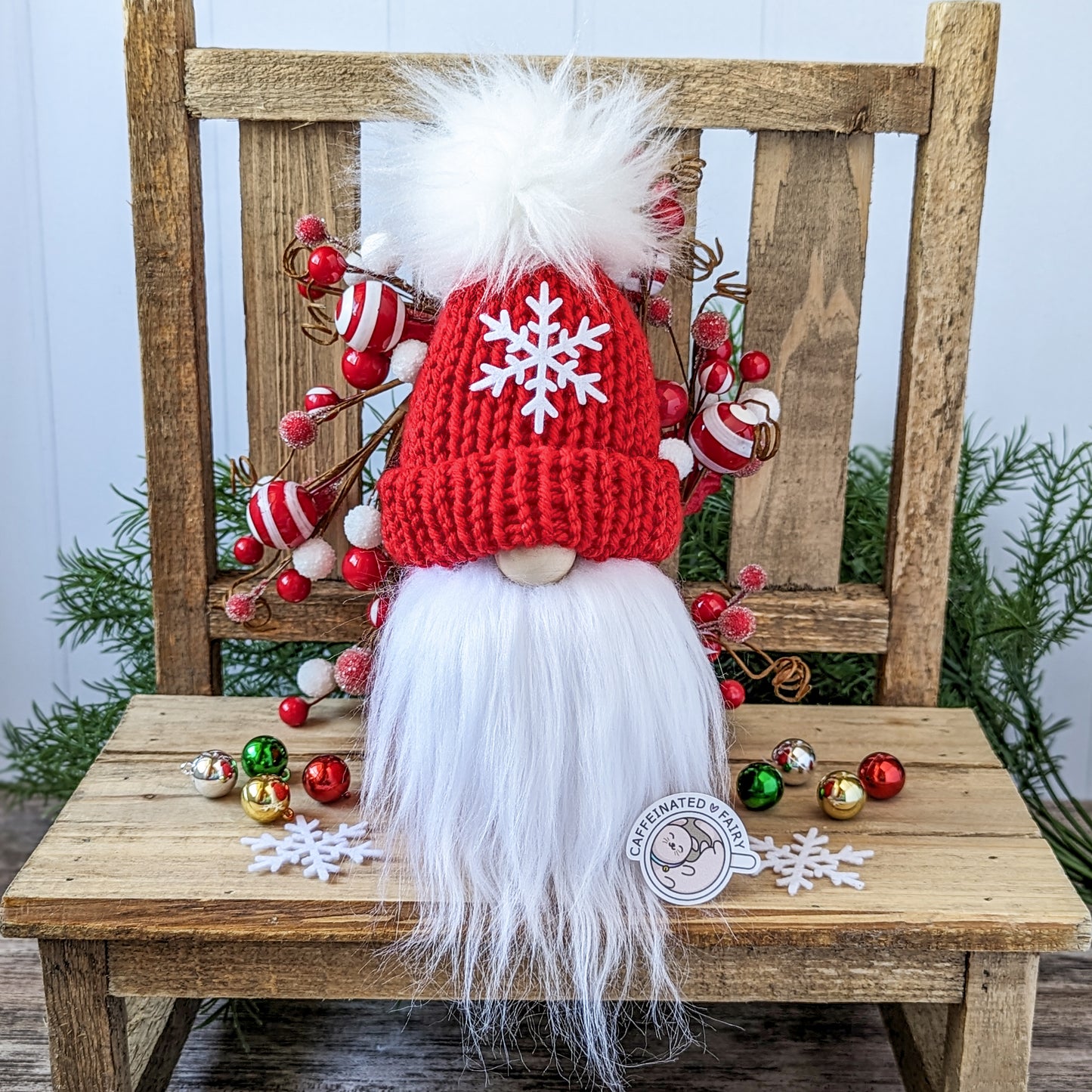 Winter Snowflake Gnome