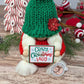 Crazy Christmas Lady Gnome: Tiered Tray Decor