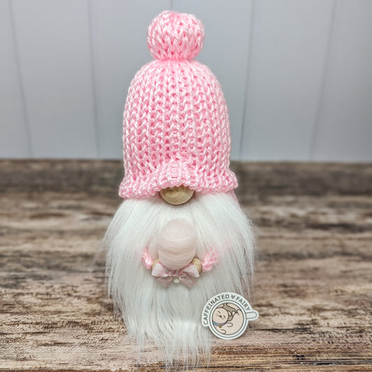 Pink Cotton Candy Gnome