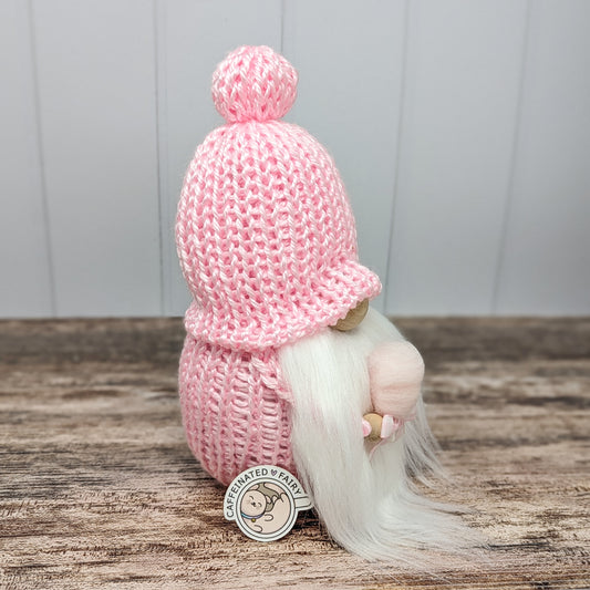 Pink Cotton Candy Gnome