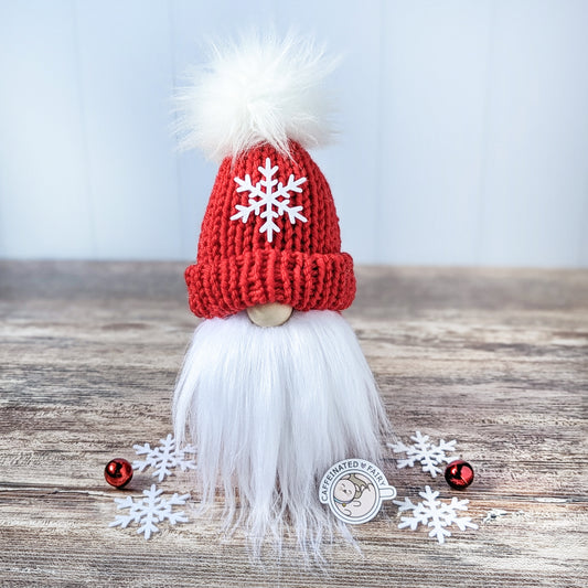 Winter Snowflake Gnome